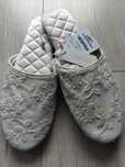nowe Zara Home 38 (24 cm) eleganckie lekkie pantofle domowe kapcie