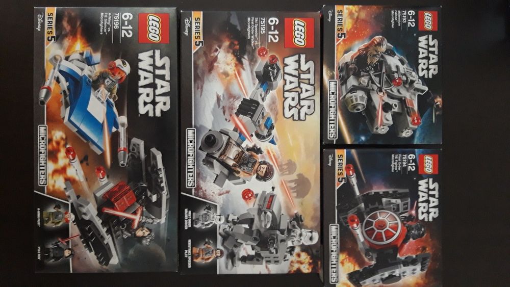 LEGO Star Wars Microfighters séries 1,2,3,4,5
