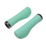 BŁĘKITNE gripy ergonomiczne chwyty rączki rowerowe niebieskie