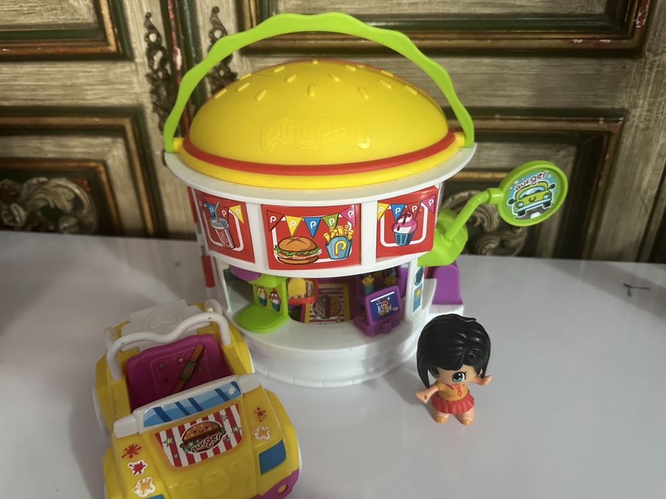 Pinypon hamburgueria e carro