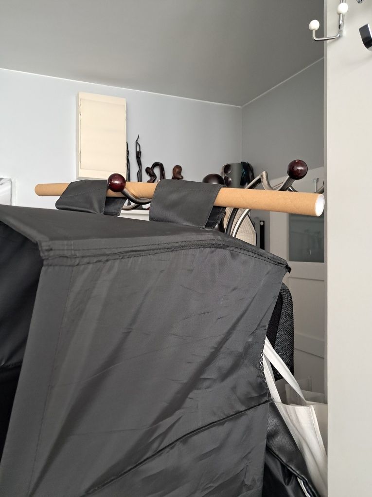 Orgnizator na ubrania wisząca z 6 przegródkami IKEA  STUBB do szafy