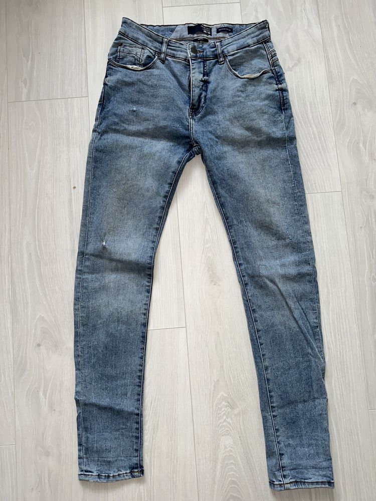 Джинси,джинсы мужские чоловічі сині з потертостями фірмові,фірми house