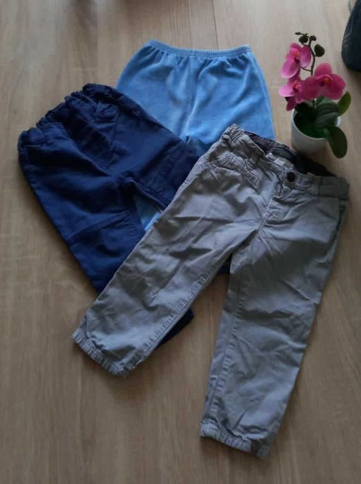 Spodnie chłopięce  ,,H&M''   na 80 cm