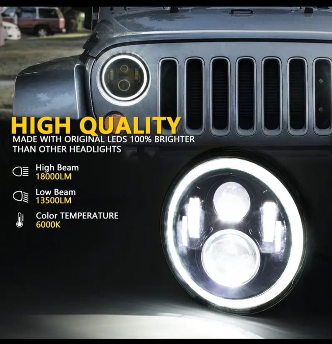 Reflektory Led 7cali