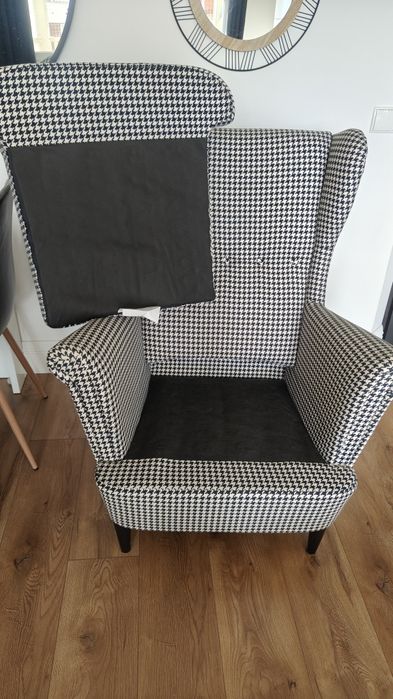 Fotel uszak IKEA Strandmon Vibberbo