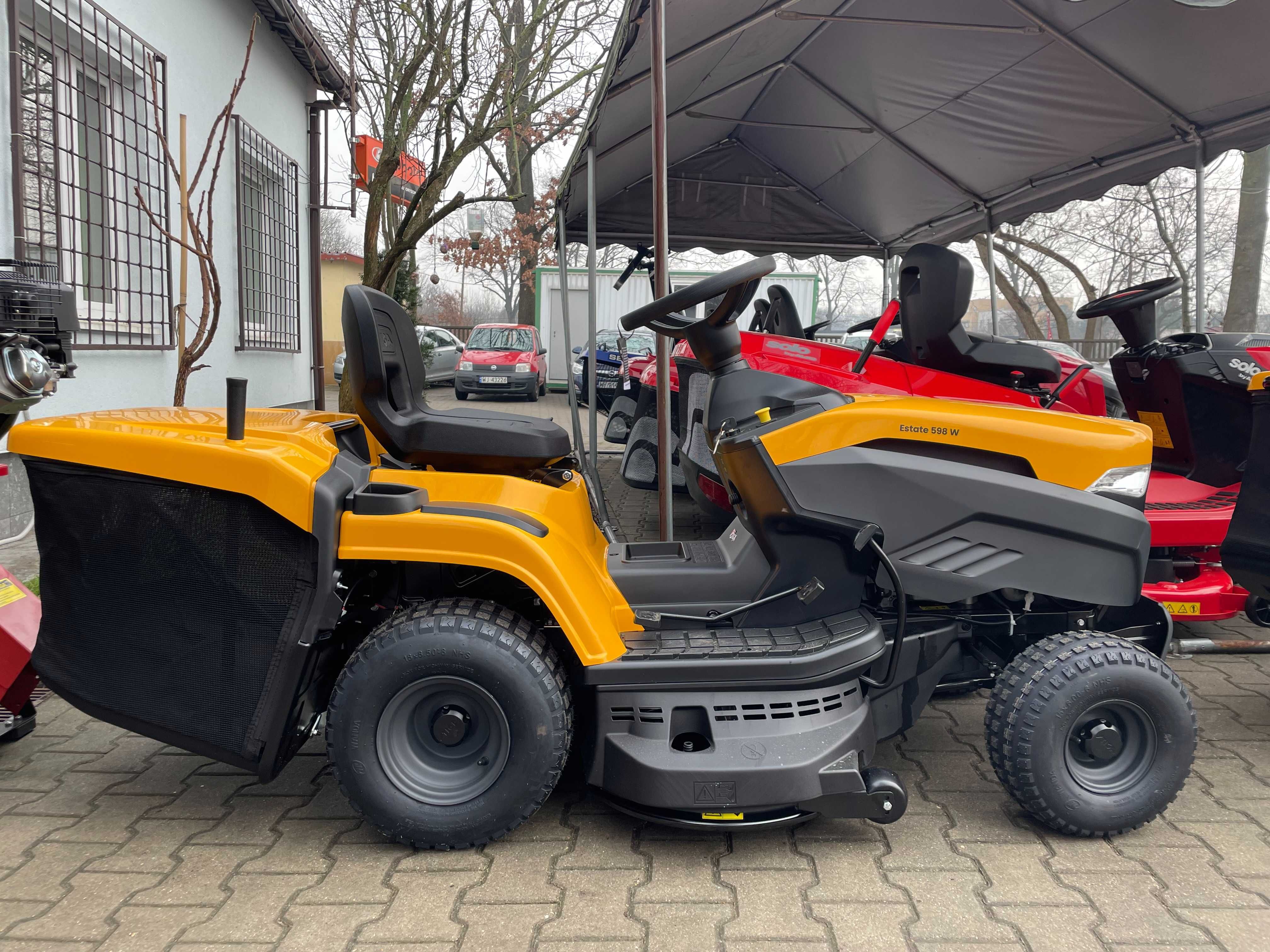 Traktor ogrodowy STIGA ESTATE 598 W silnik dwucylindrowy OD RĘKI