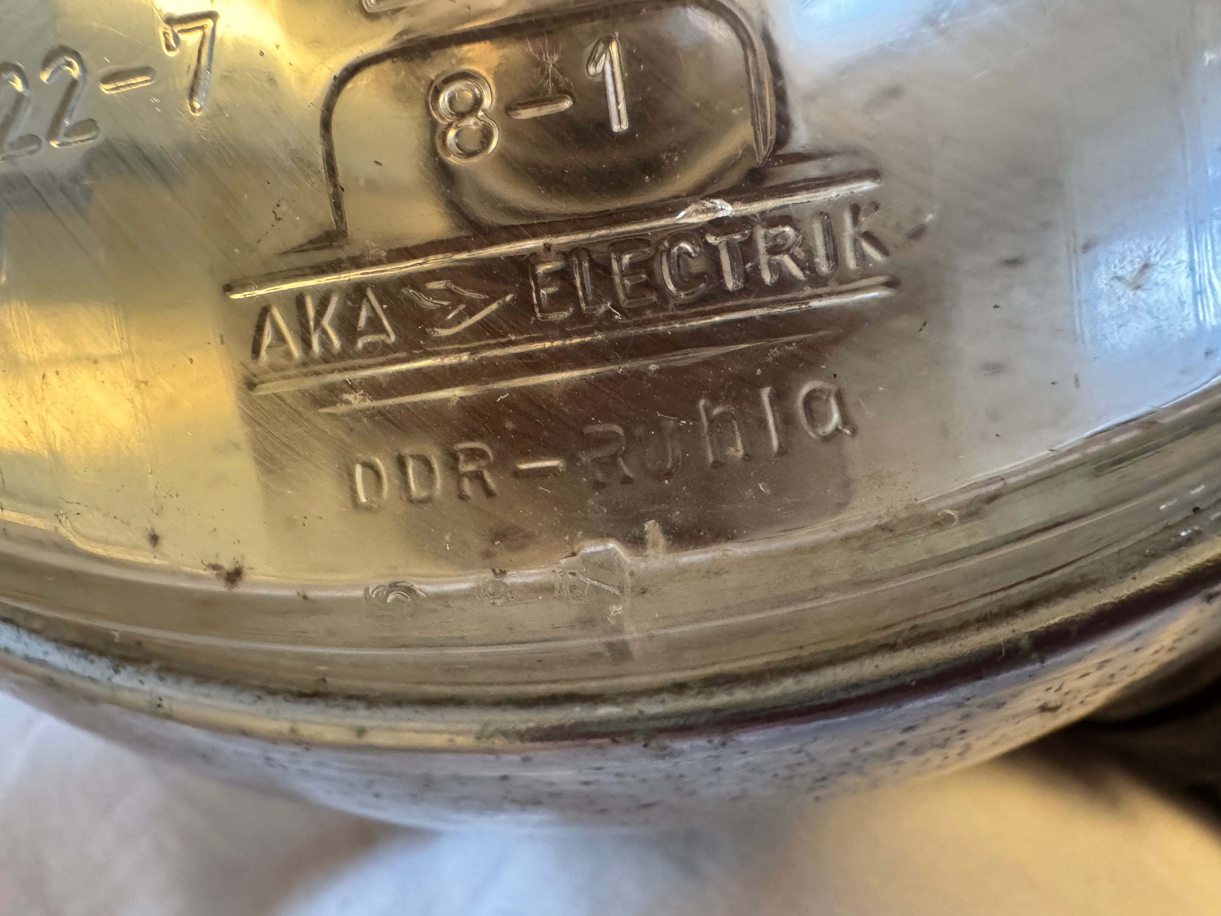 Klosz lampy h4 odbłyśnik mz etz org DDR