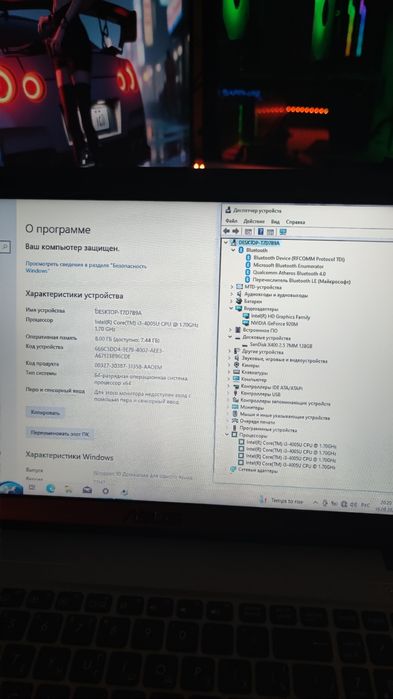 Продам Мощный Игровой Ноутбук Asus Nvidia 2gb ssd