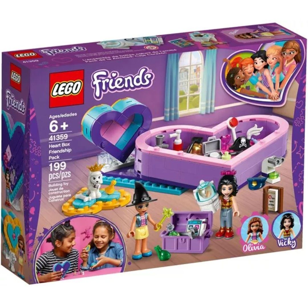 Lego Friends 41359 pudełko przyjaźni zestaw w kształcie serca