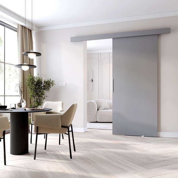 Drzwi przesuwne naścienne pokojowe MATI 80cm 90cm 100cm x 205cm