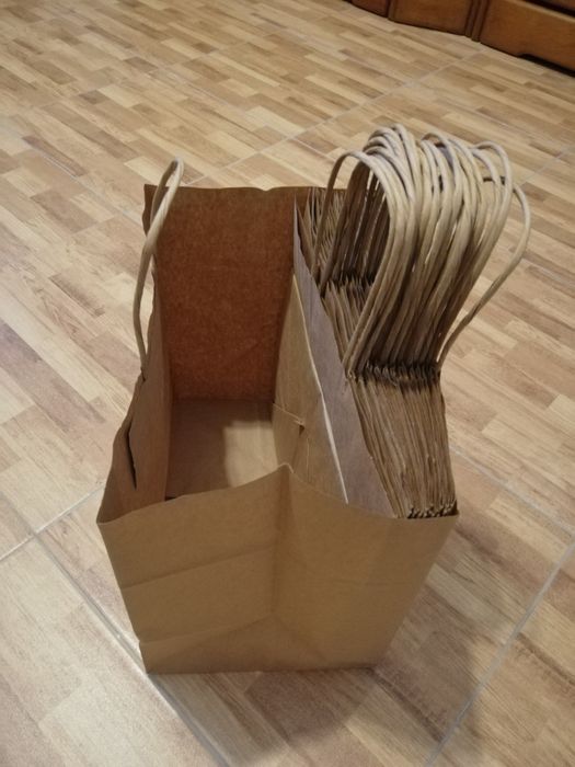 Sacos papel tipo presente