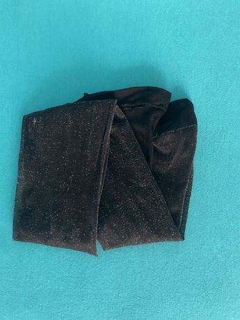 Rajstopy czarne brokatowe Reserved tights