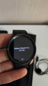 Смарт-часы Samsung Galaxy Watch 5 Pro 45mm Black Titanium.