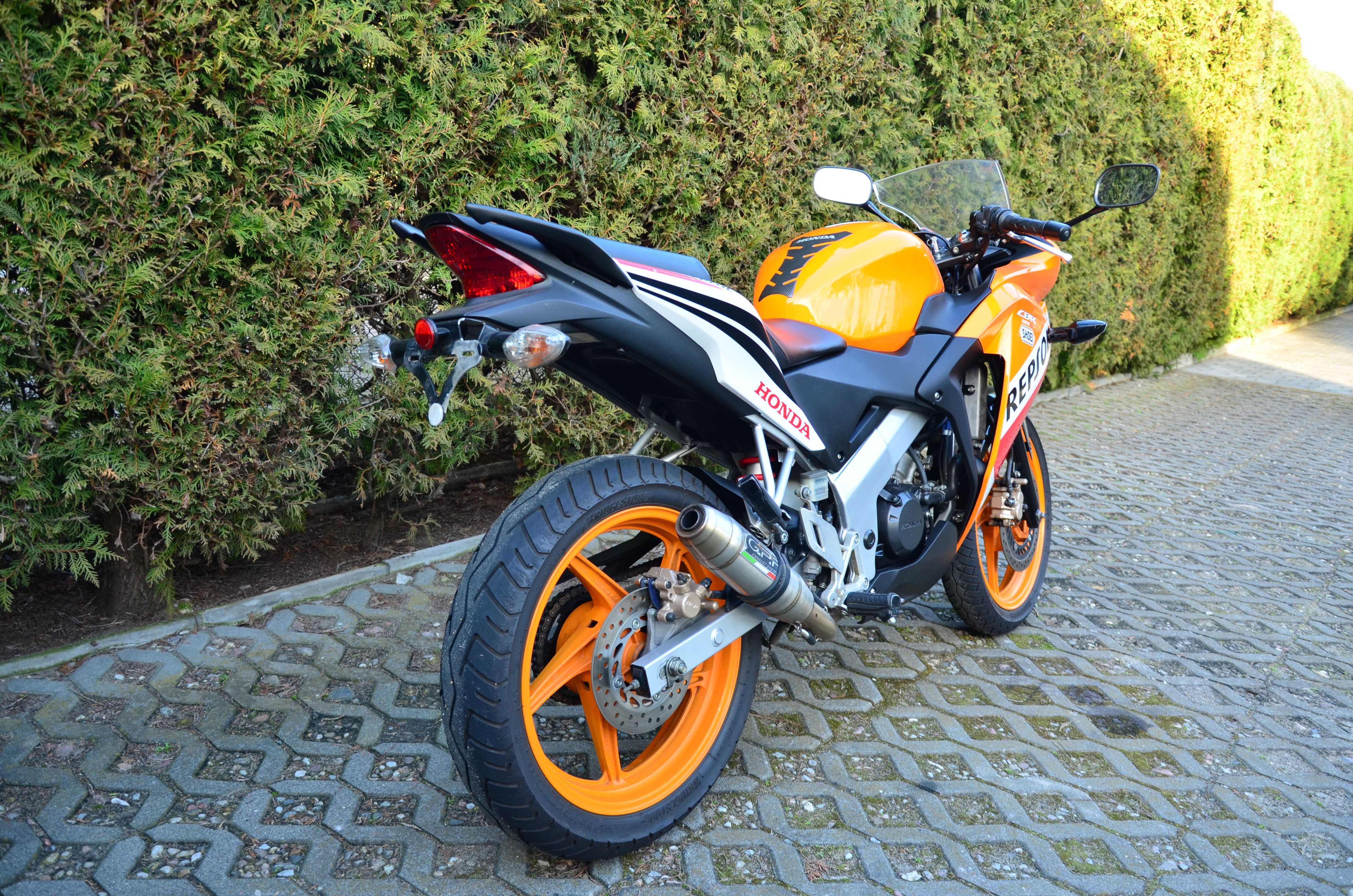 Honda CBR 125 Repsol z Niemiec