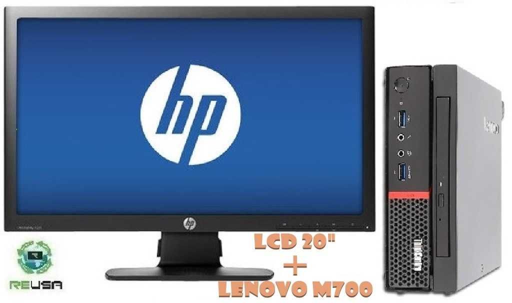 Pack OFFICE LCD20"+Lenovo M700-6ªG-I5|16G|SSD512G|KIT|Wifi|W10/11