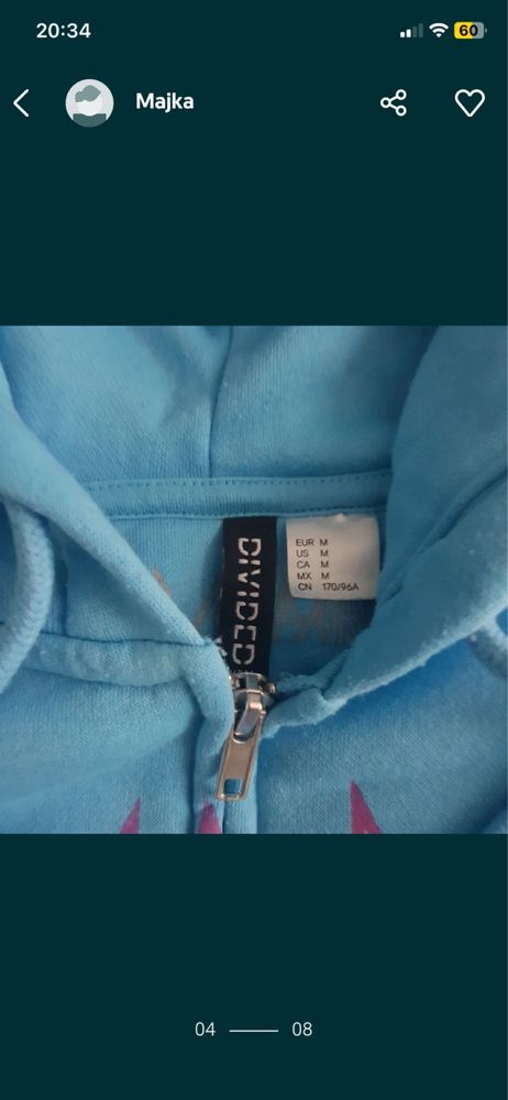 Bluza z kapturem i spodnie dres damski