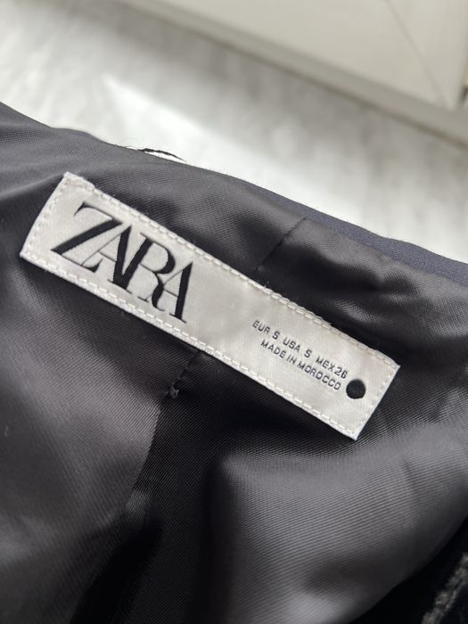 Вовняний піджак блейзер zara з плечиками