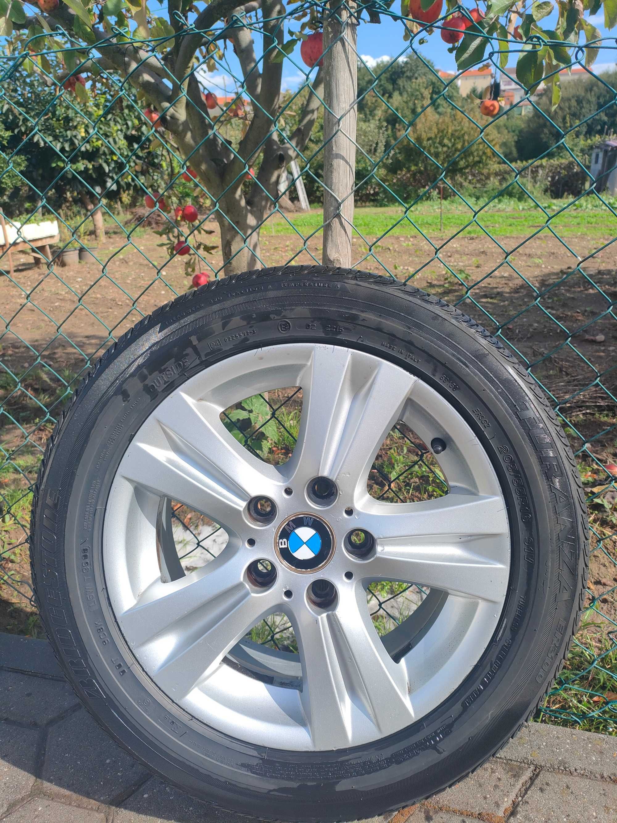 Jantes 16 BMW + pneus seminovos