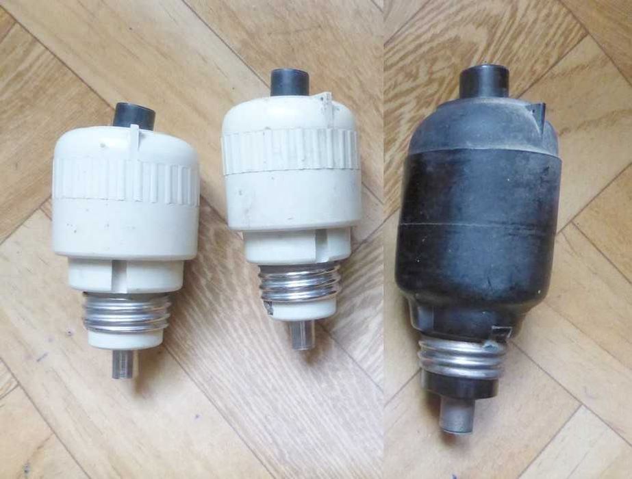 Stare bezpieczniki automatyczne (automaty, korki) z czasów PRL - 3 szt