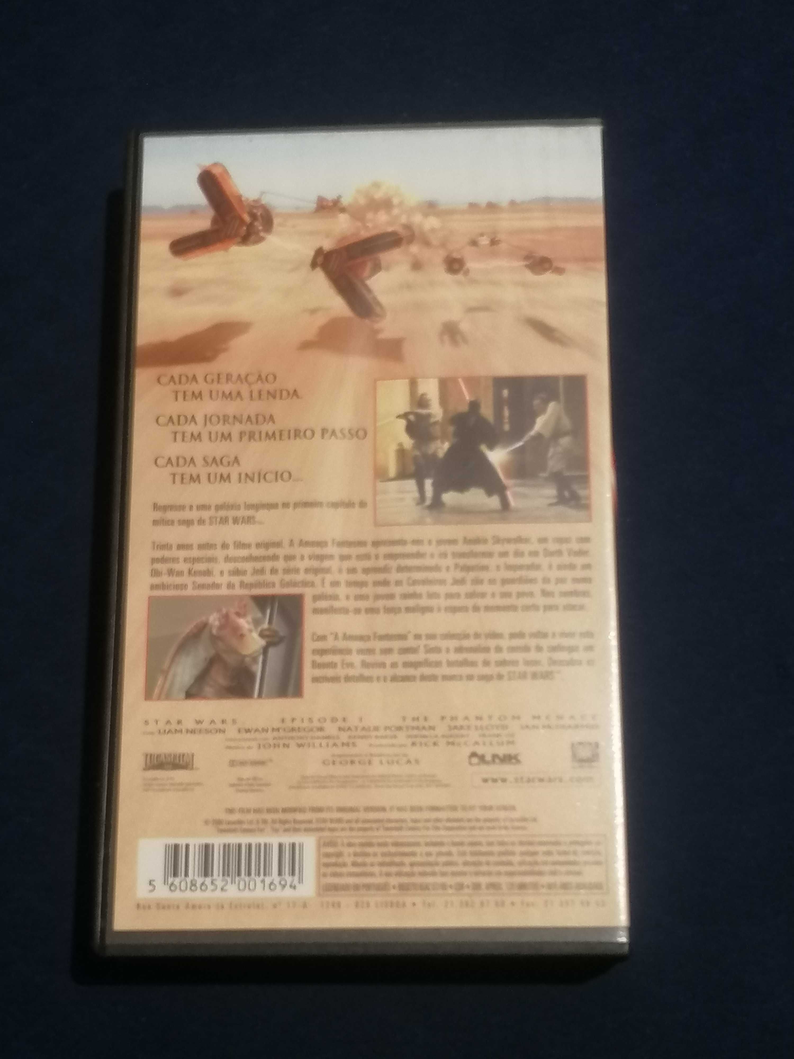 vhs	Star Wars – Episódio I