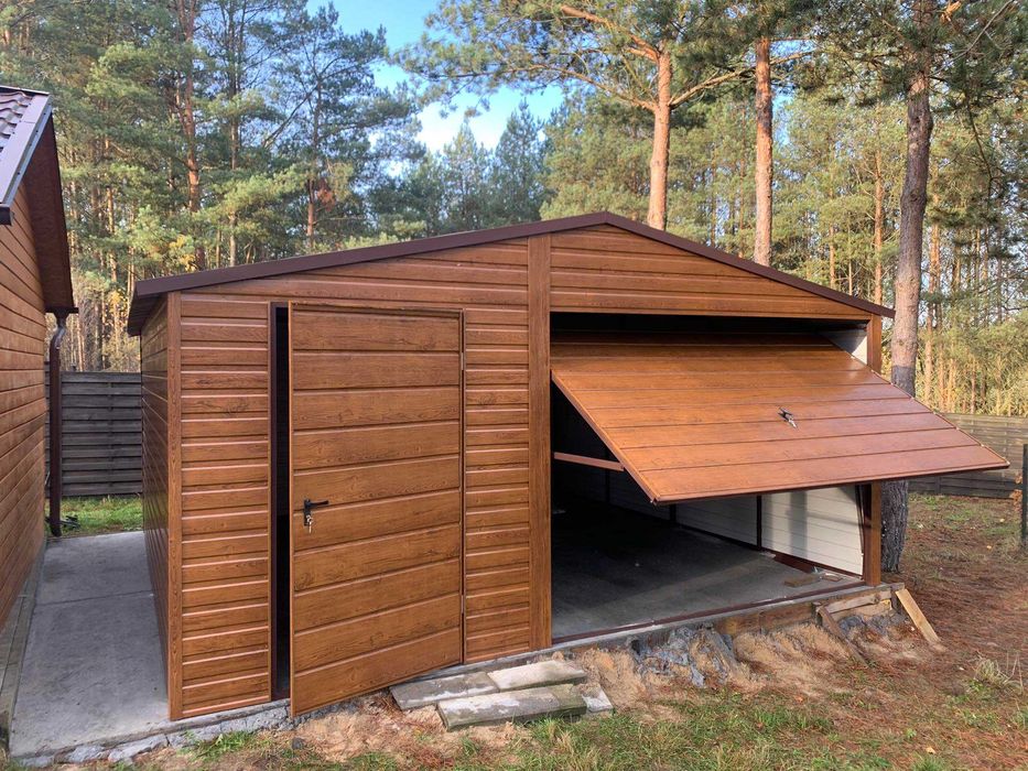 Garaże blaszane, PREMIUM, producent, profil zamknięty