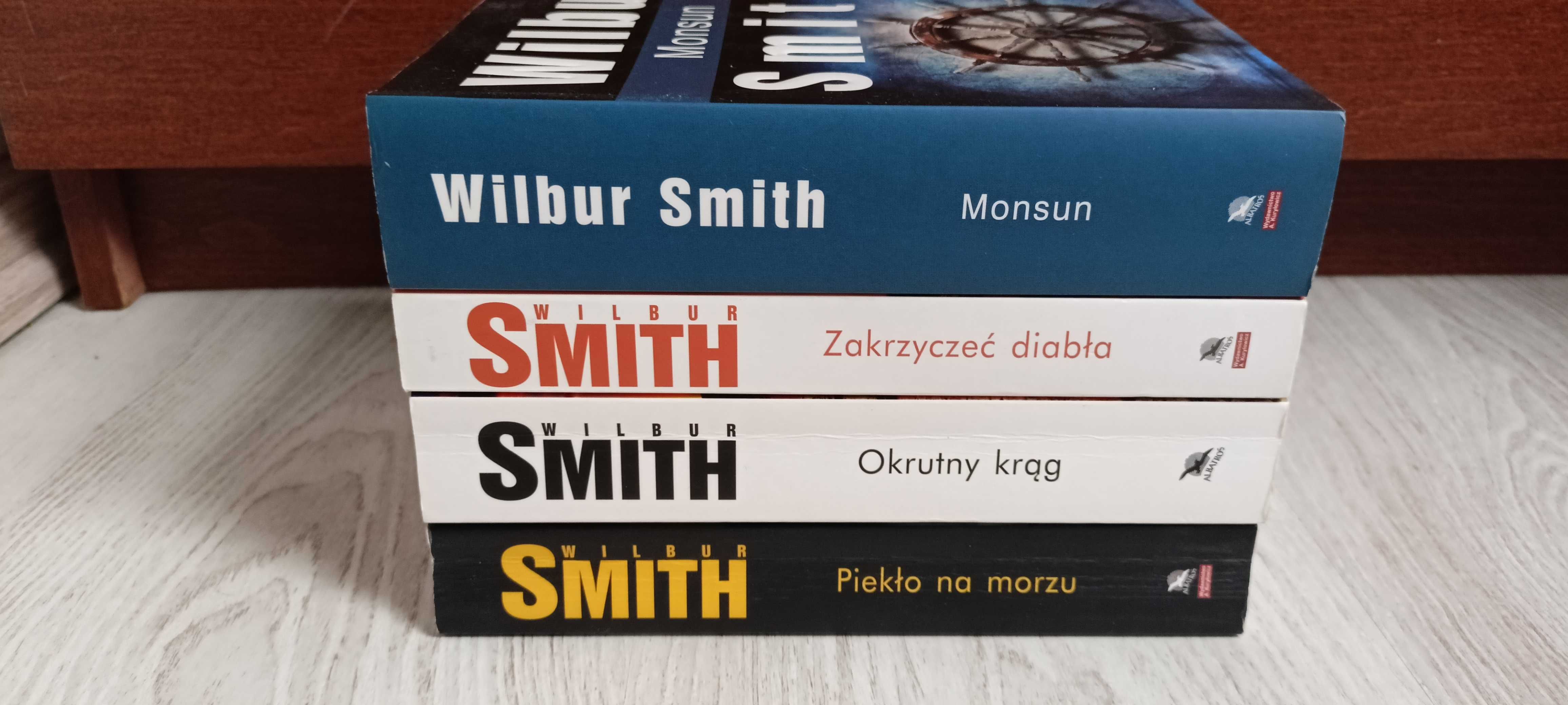 Wilbur Smith Piekło na morzu + Okrutny krąg + Monsun Zakrzyczeć diabła