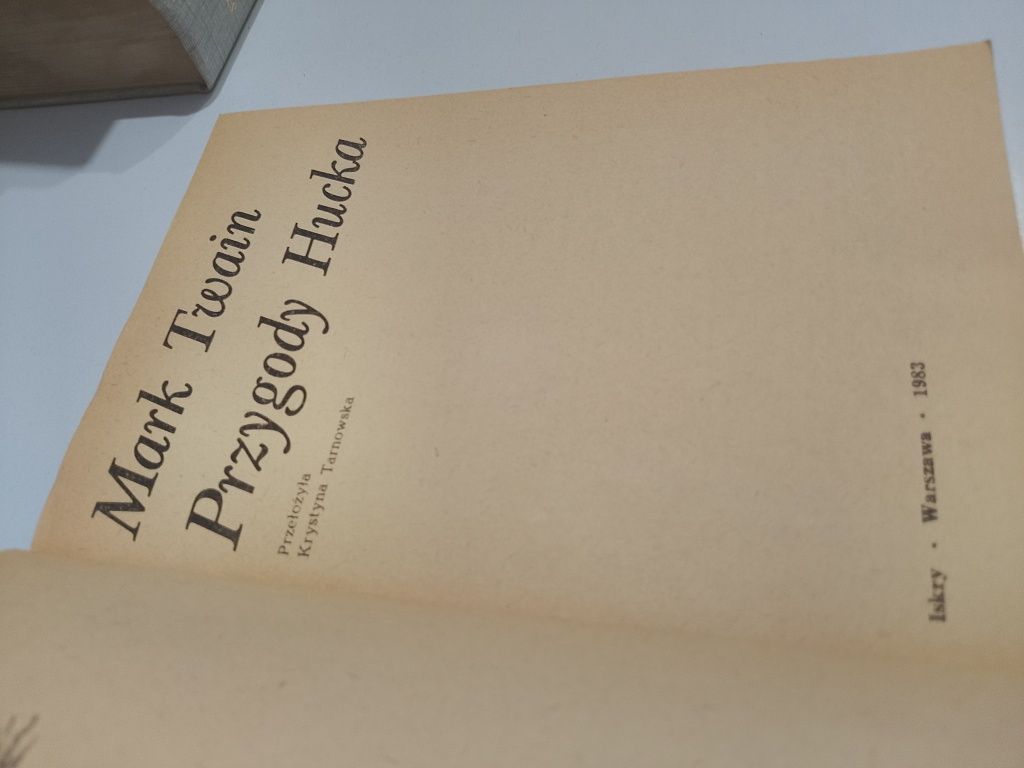 Mark Twain Przygody Hucka