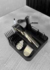 Набір для стрижки волосся vgr v-029 6 в 1 (машинка, тример, бритва)