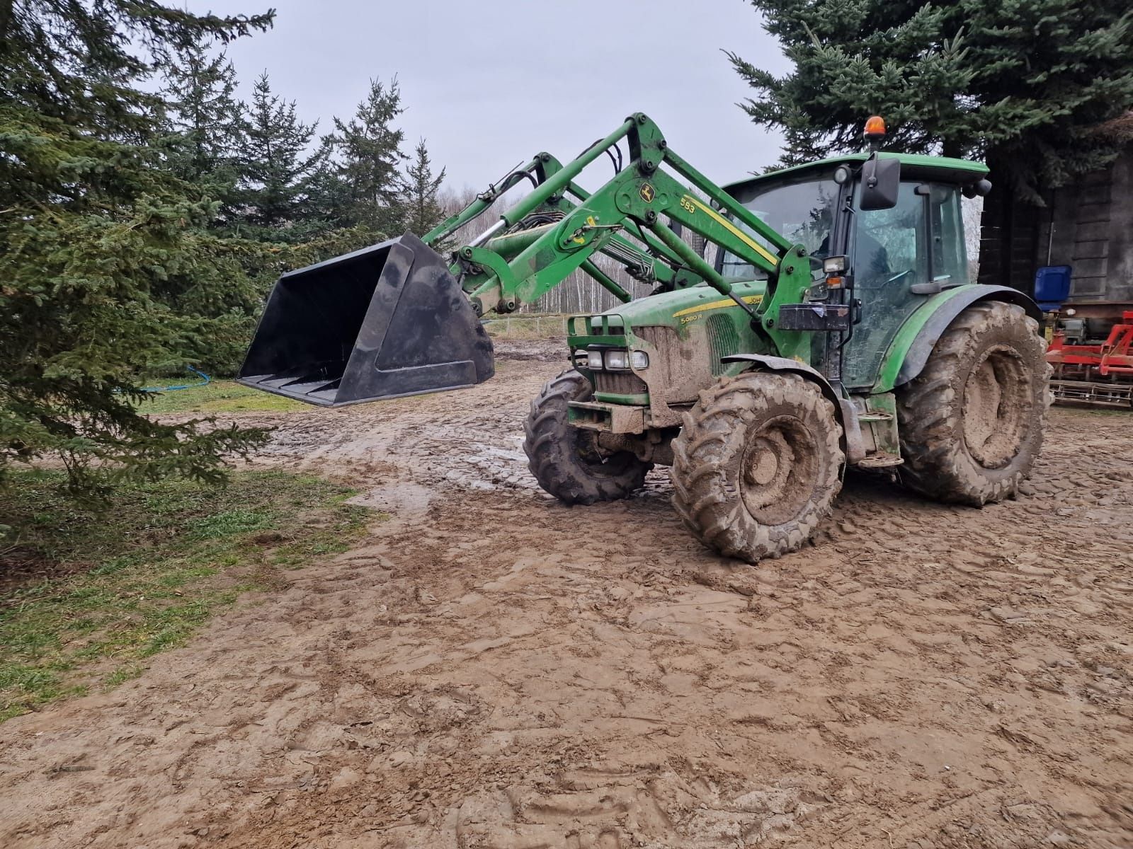 Łyżka szufla 200cm WZMOCNIONA do Tura na euroramkę FAUCHEUX SMS MX