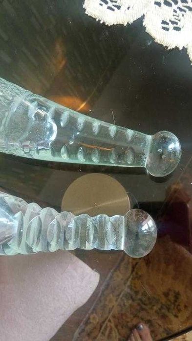 Хрустальный рог изобилия/посуда фужер бокал ваза хрусталь стакан