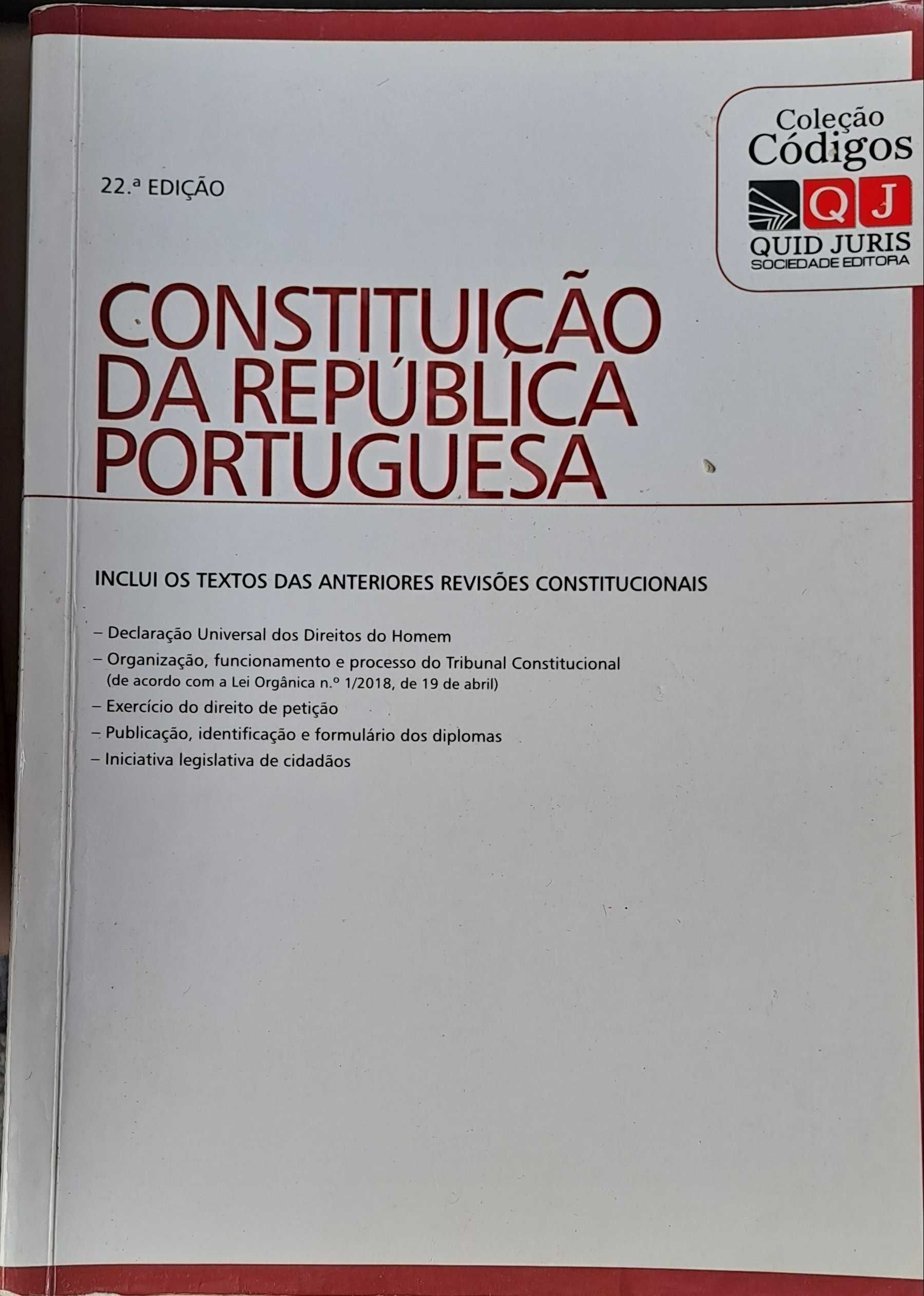 Livro Constituição da República