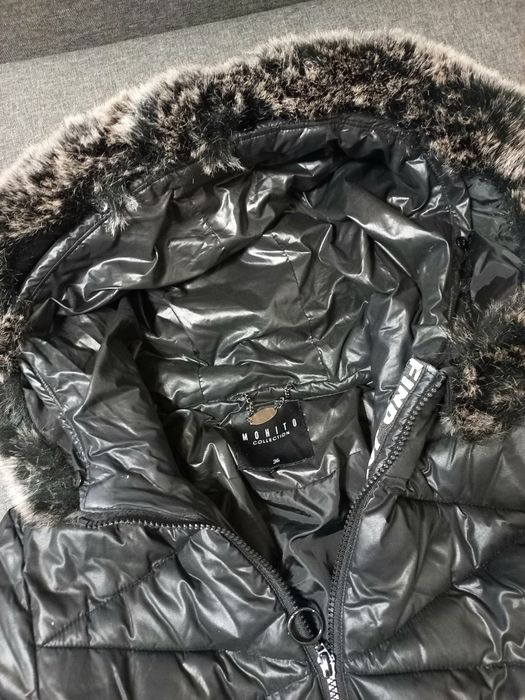 Стьобане пальто куртка Mohito