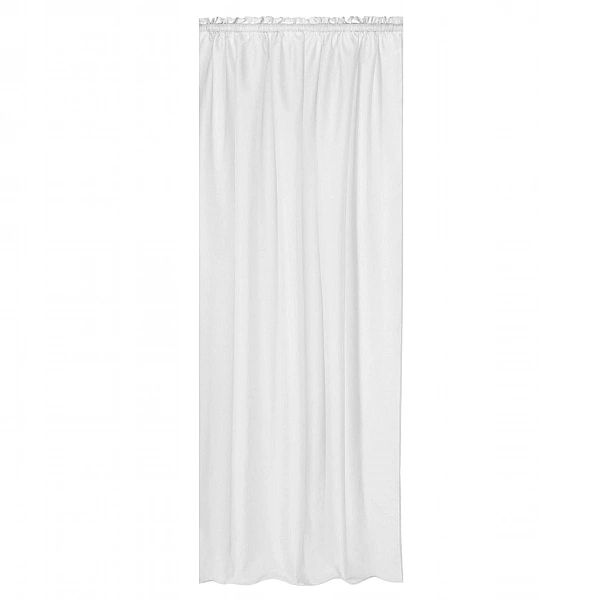 Zasłona 140x250 Ogrodowa Wodoodporna Jednolita na Taśmie Gaia Biała