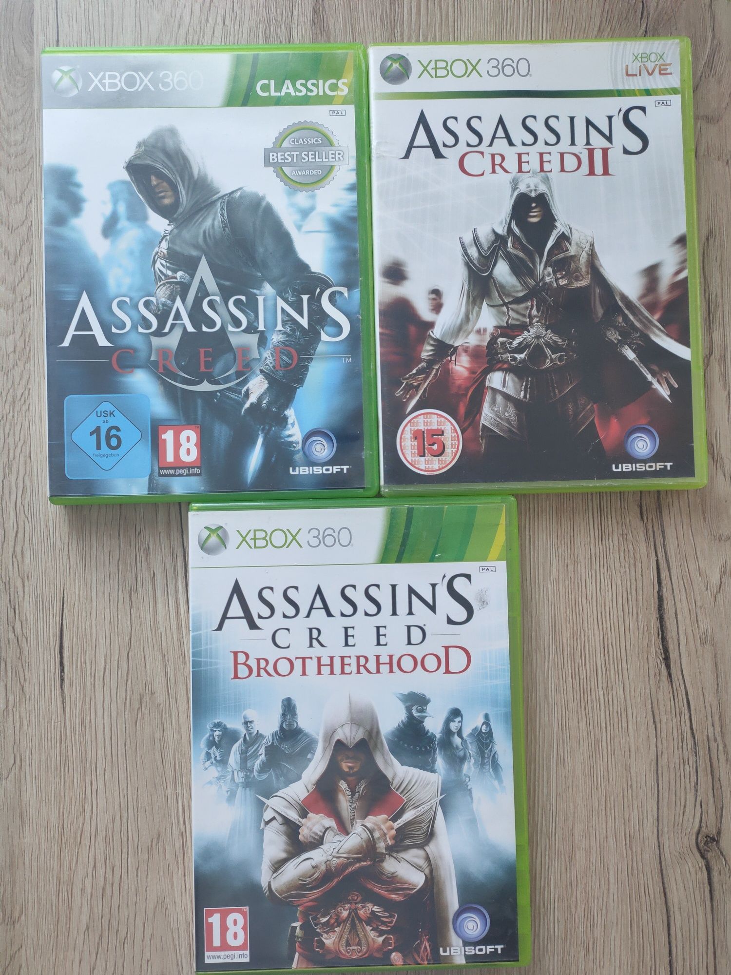 Assassin's Creed 3 sztuki Xbox 360