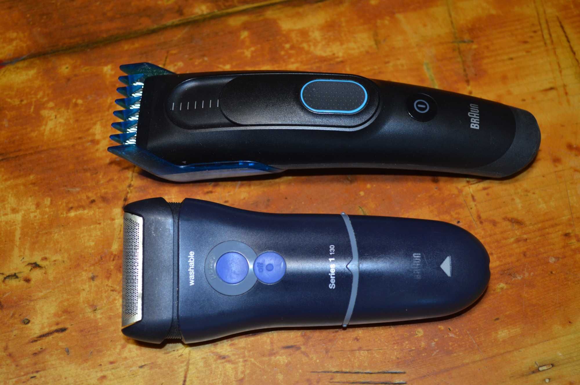 Комплект бритва + машина для стрижки Braun