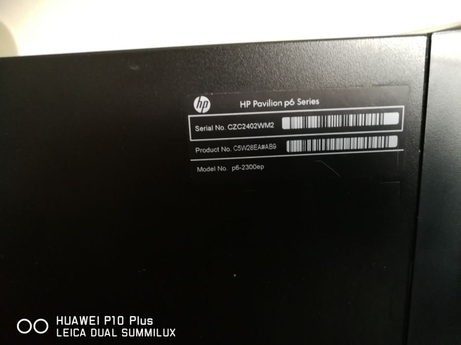 Hp Pavilion P6-2300EP 4Gb RAM + Hd 7450