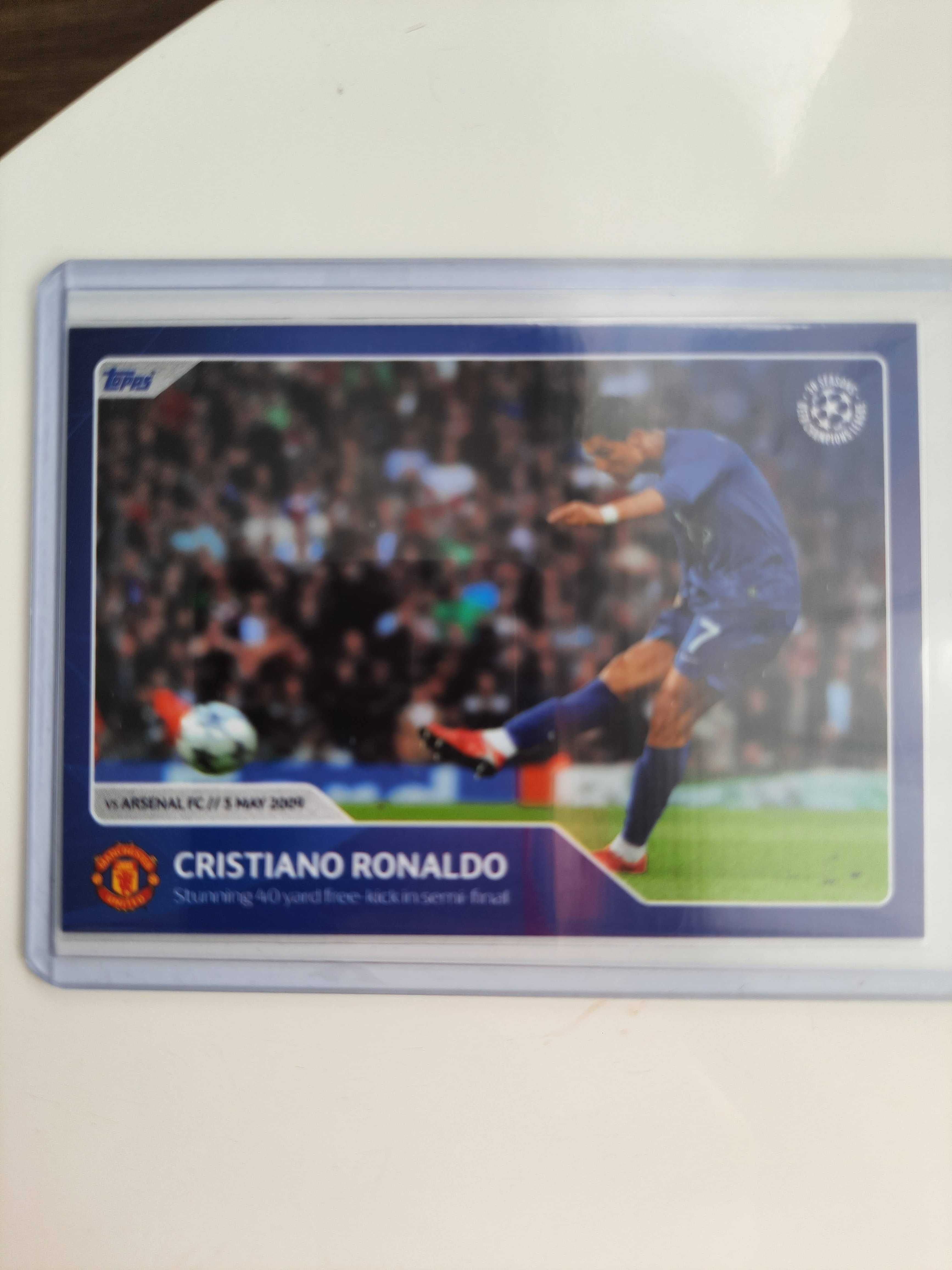 Karta piłkarska Ronaldo, topps champions league