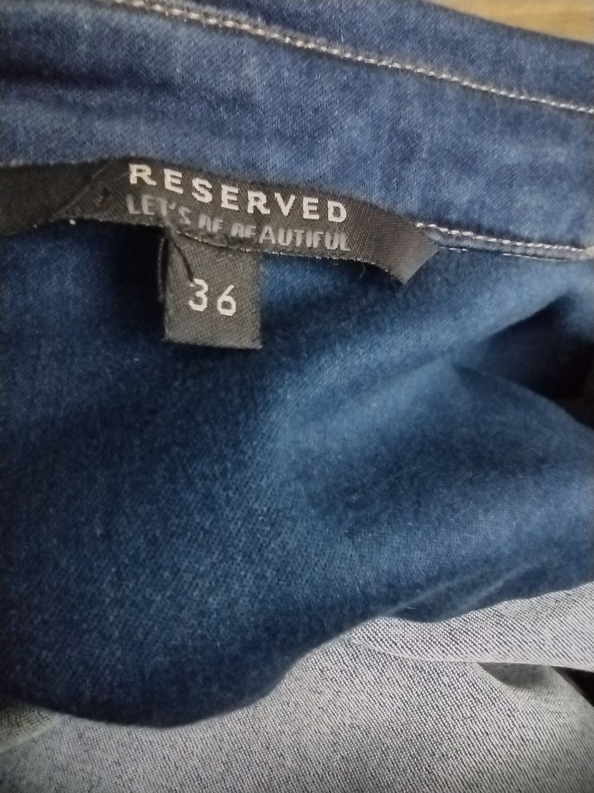 Tunika jeansowa Reserved