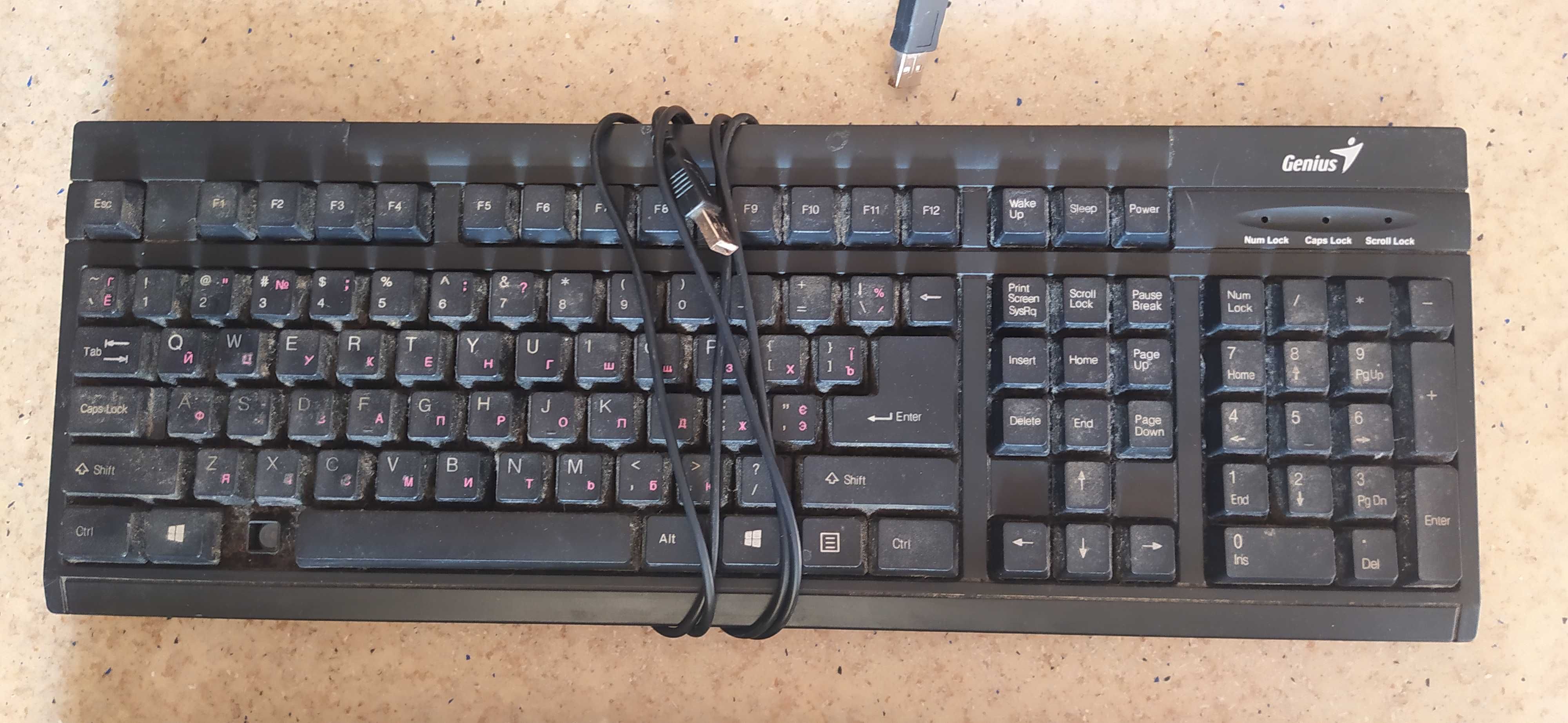 Клавиатуры на запчасти a4tech mitsumi tk105 havit Genius logitech 6 шт