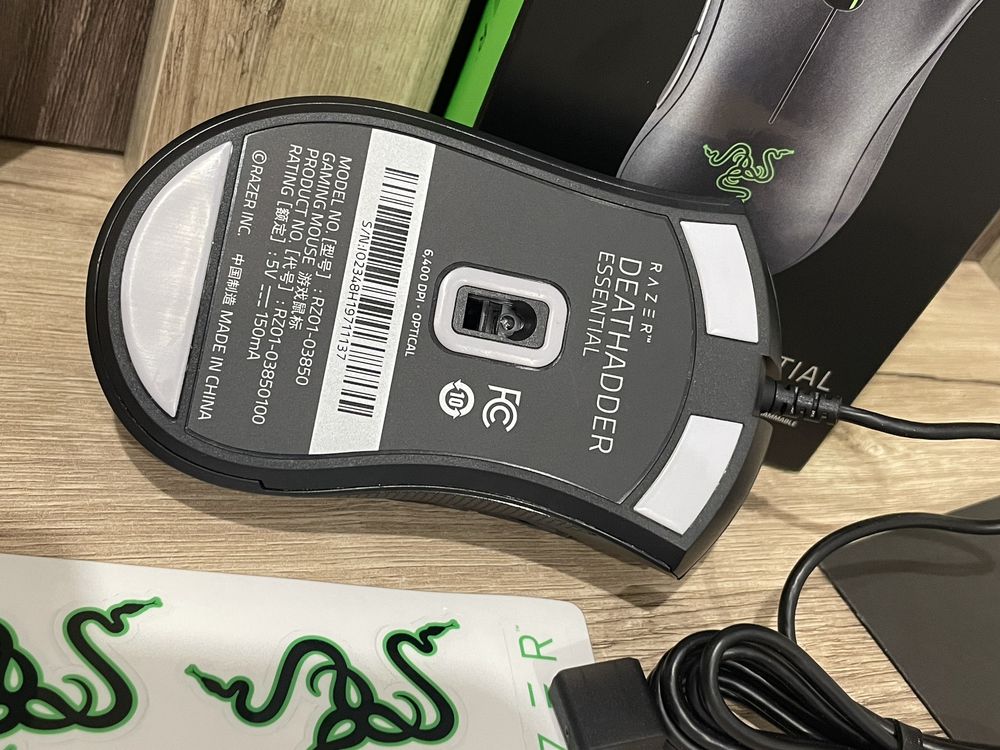 Миша дротова ігрова Razer Death Adder Essential Нова Мишка