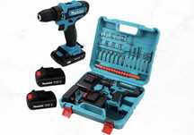 Шуруповерт Makita 24V,  набір інструментів, запасний акумулятор