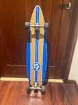 Skate longboard azul