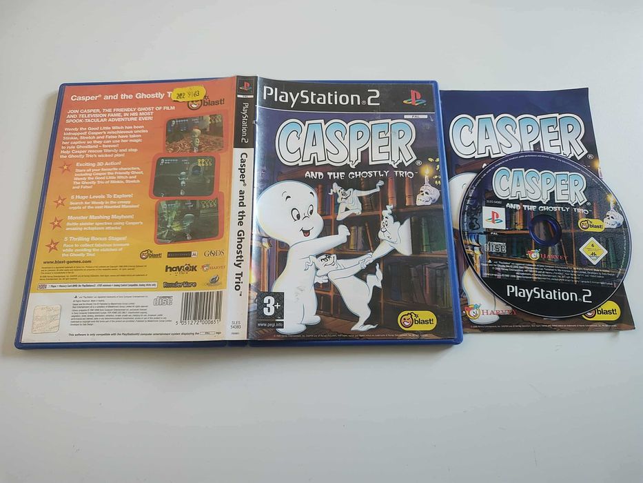 Gra PS2 PlayStation 2 Casper And The Ghostly Trio