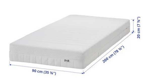 2 colchões IKEA com garantia de novos