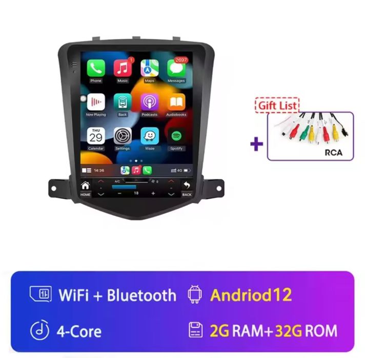 Multimedia Chevrolet Cruze 2010/12