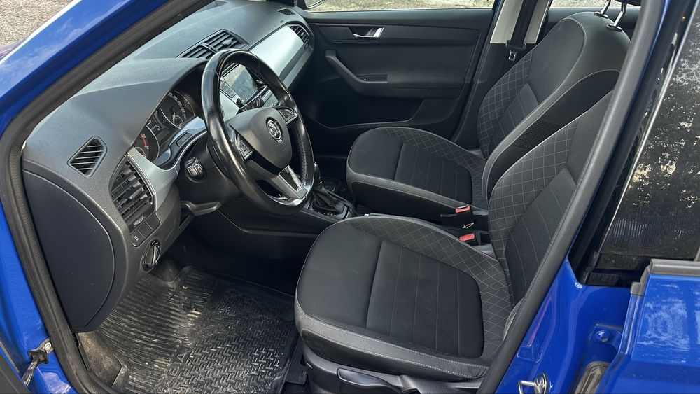 Skoda fabia 1.0 tsi automat, lampy led, kamera, vat 23% bezwypadko PL