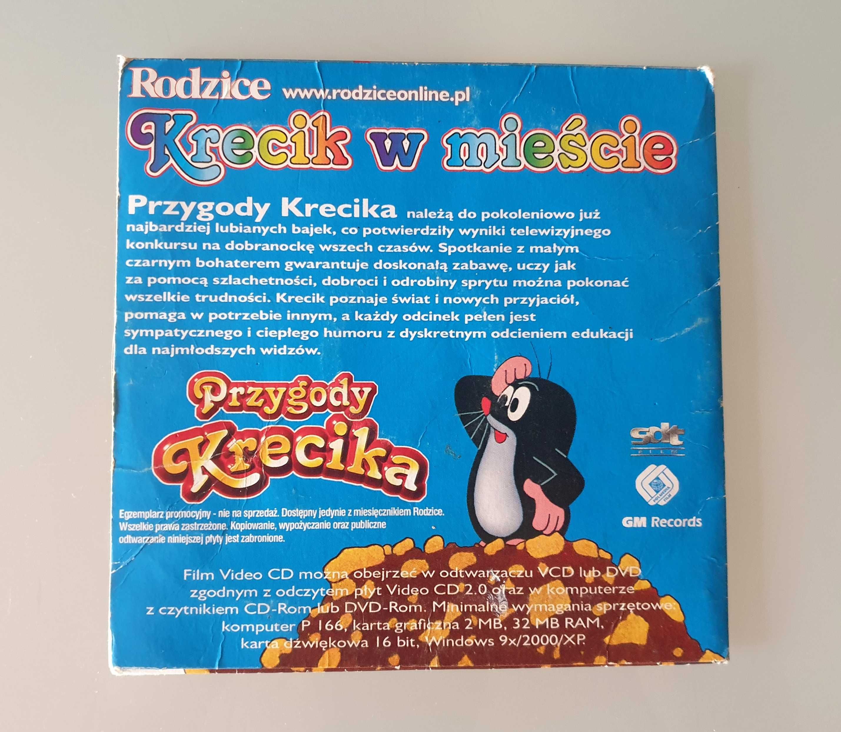 Płyta VCD / bajka / dobranocka Przygody Krecika - Krecik w mieście