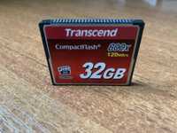 Карта памяті Transcend Compact Flash 32 GB 800x