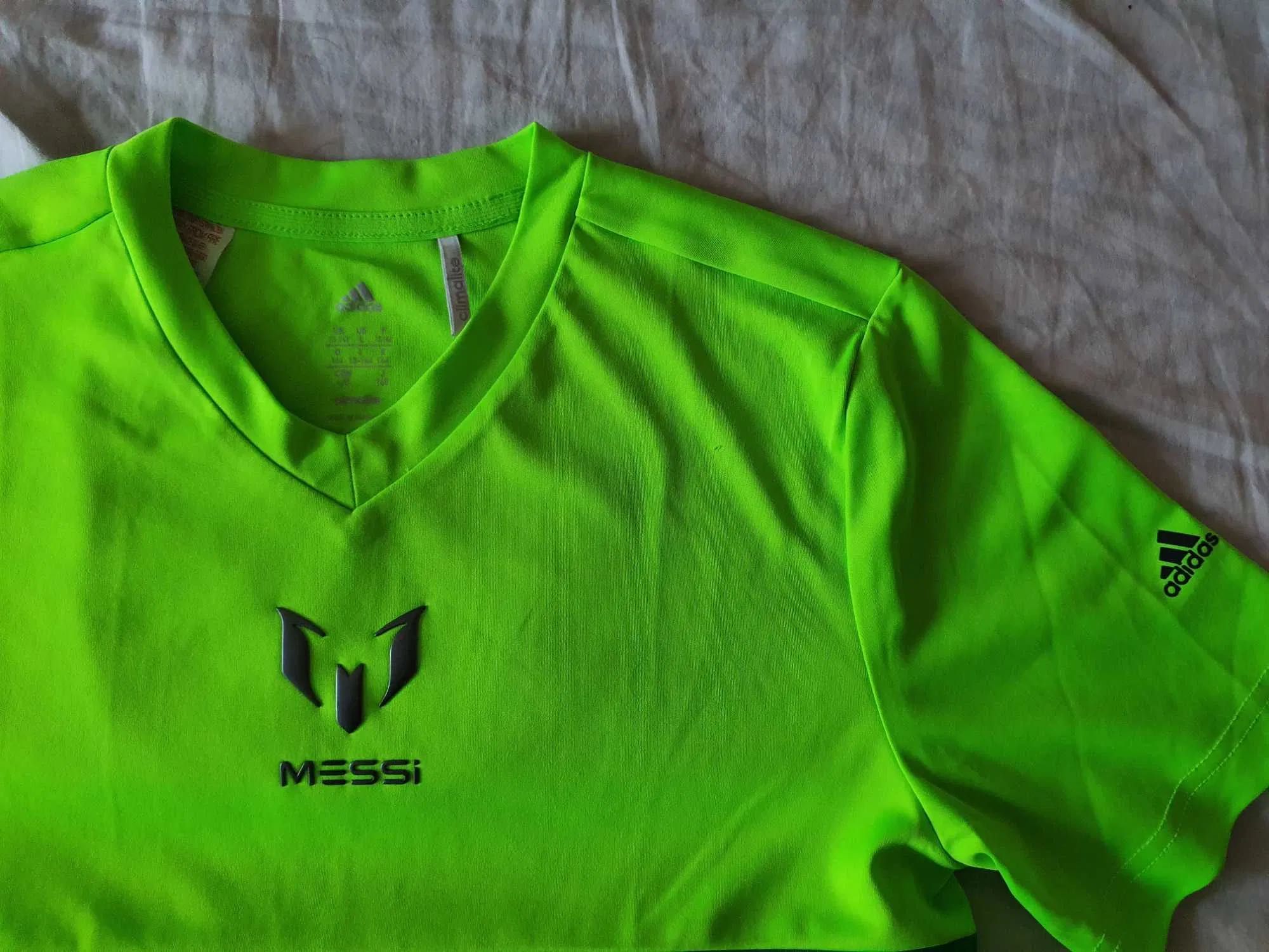 Koszulka Leo Messi Adidas t-shirt sport piłkarza oryginał 164 cm 13 14