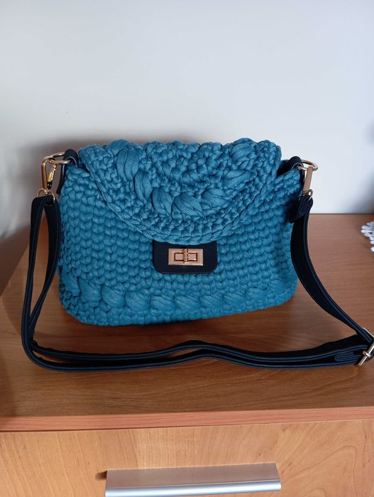 Torebka na szydełku, hand made